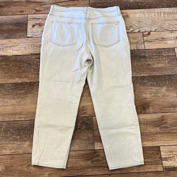 MADEWELL The Mom Jean Light Wash Ankle Length Jeans Size 32 - Picture 13 of 13